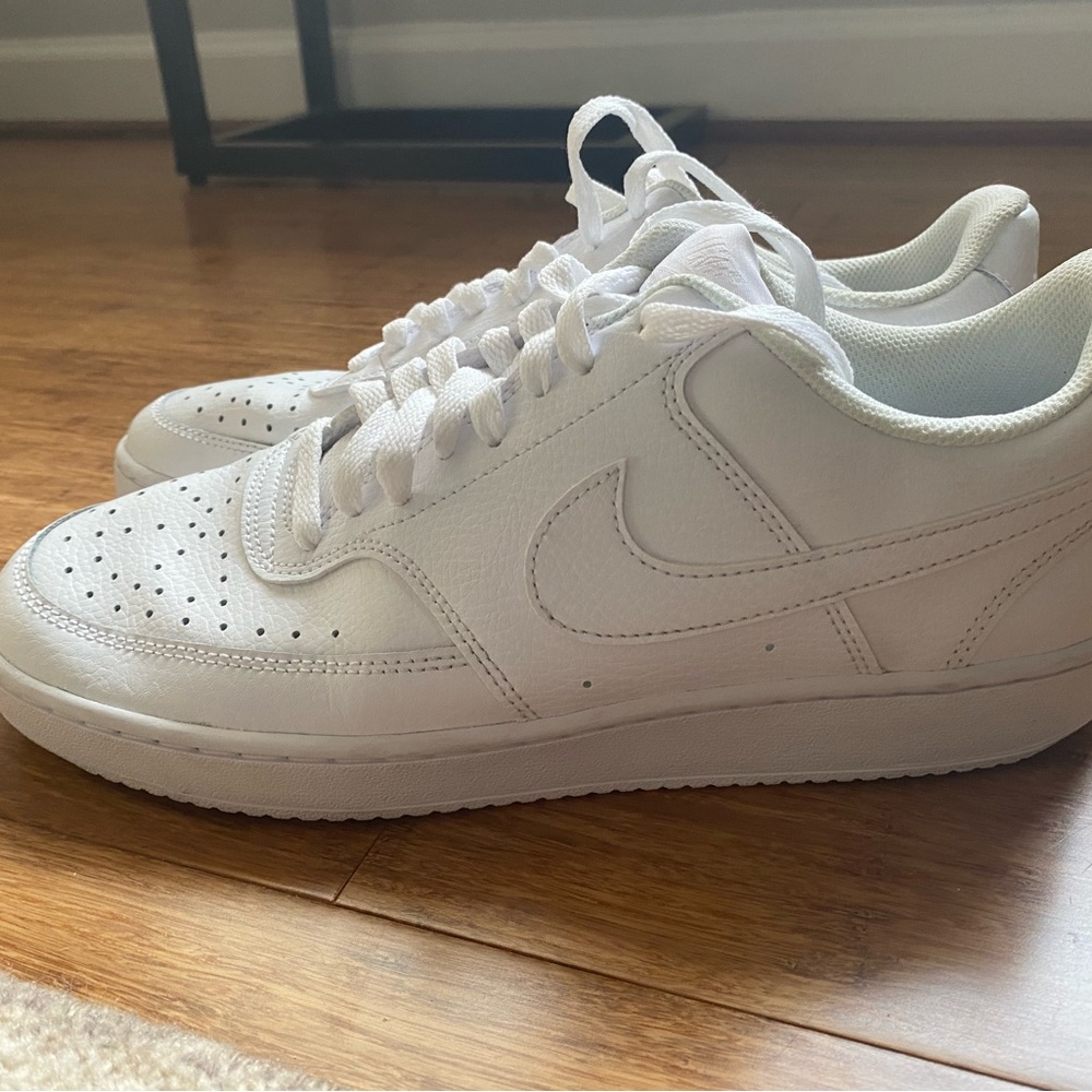 nike air force all white mens